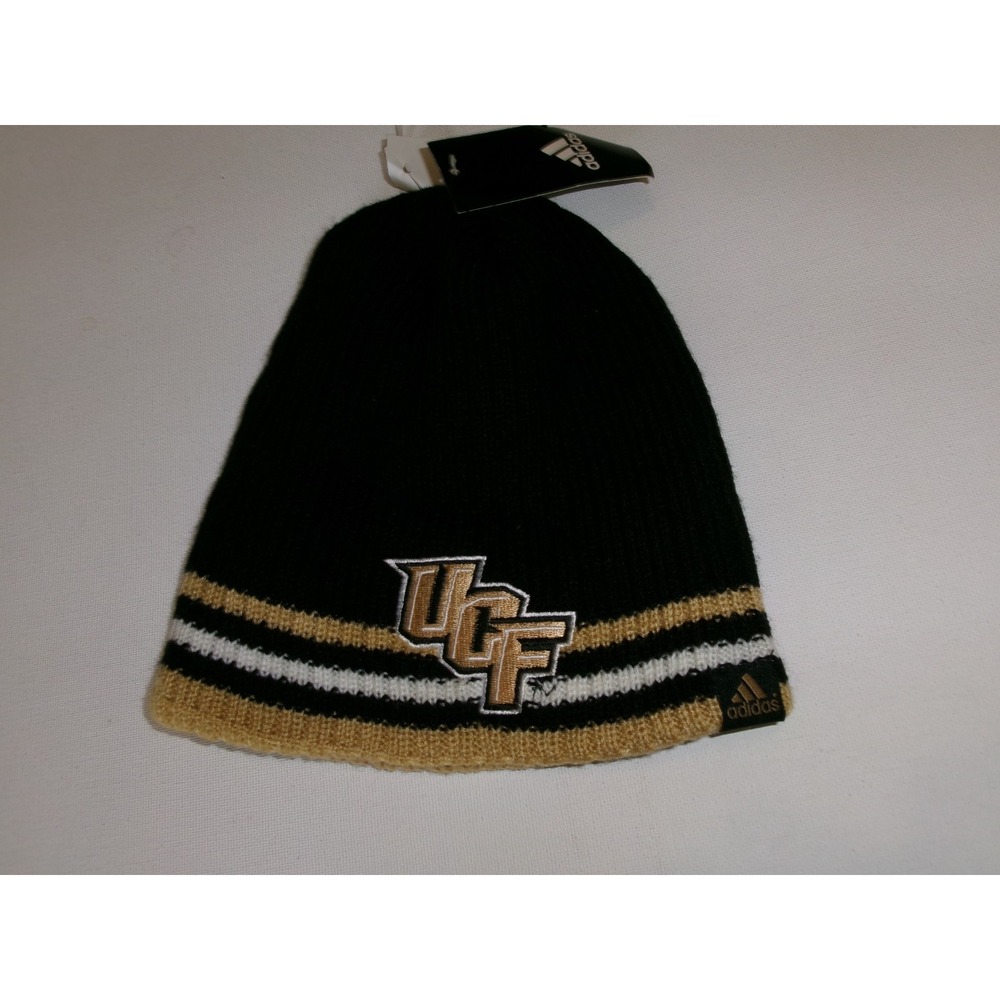 UCF KNIGHTS BEANIE TOBOGGAN KNIT GOLF Y2K 00S HAT CAP VINTAGE N1